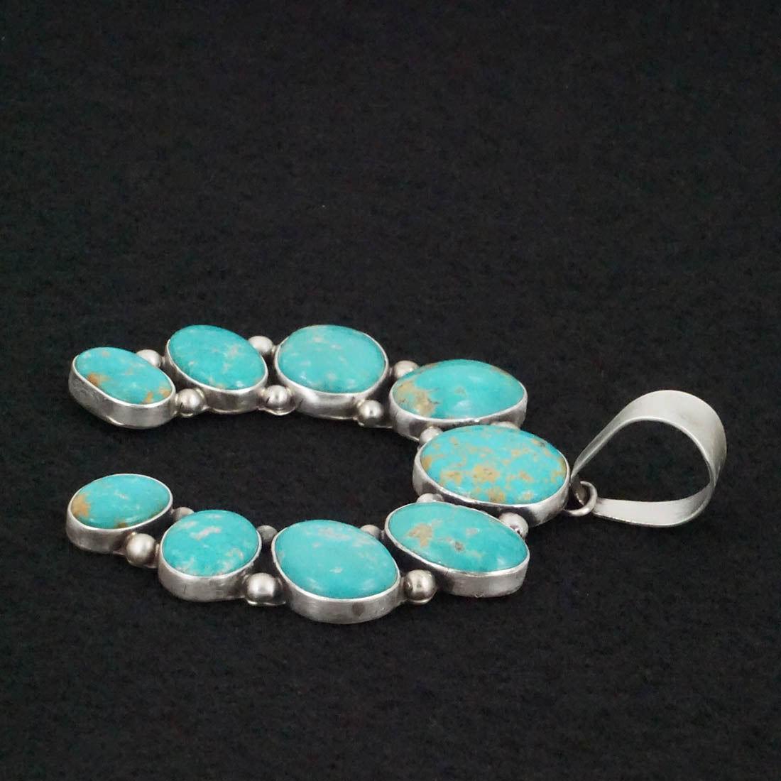 Kathleen Livingston Turquoise & Sterling Silver Pendant