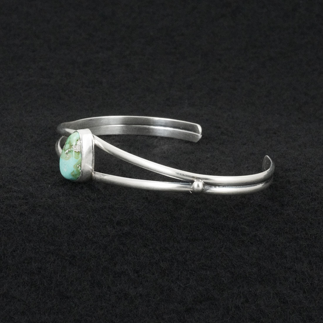Rosemary Saunders Turquoise & Sterling Silver Bracelet
