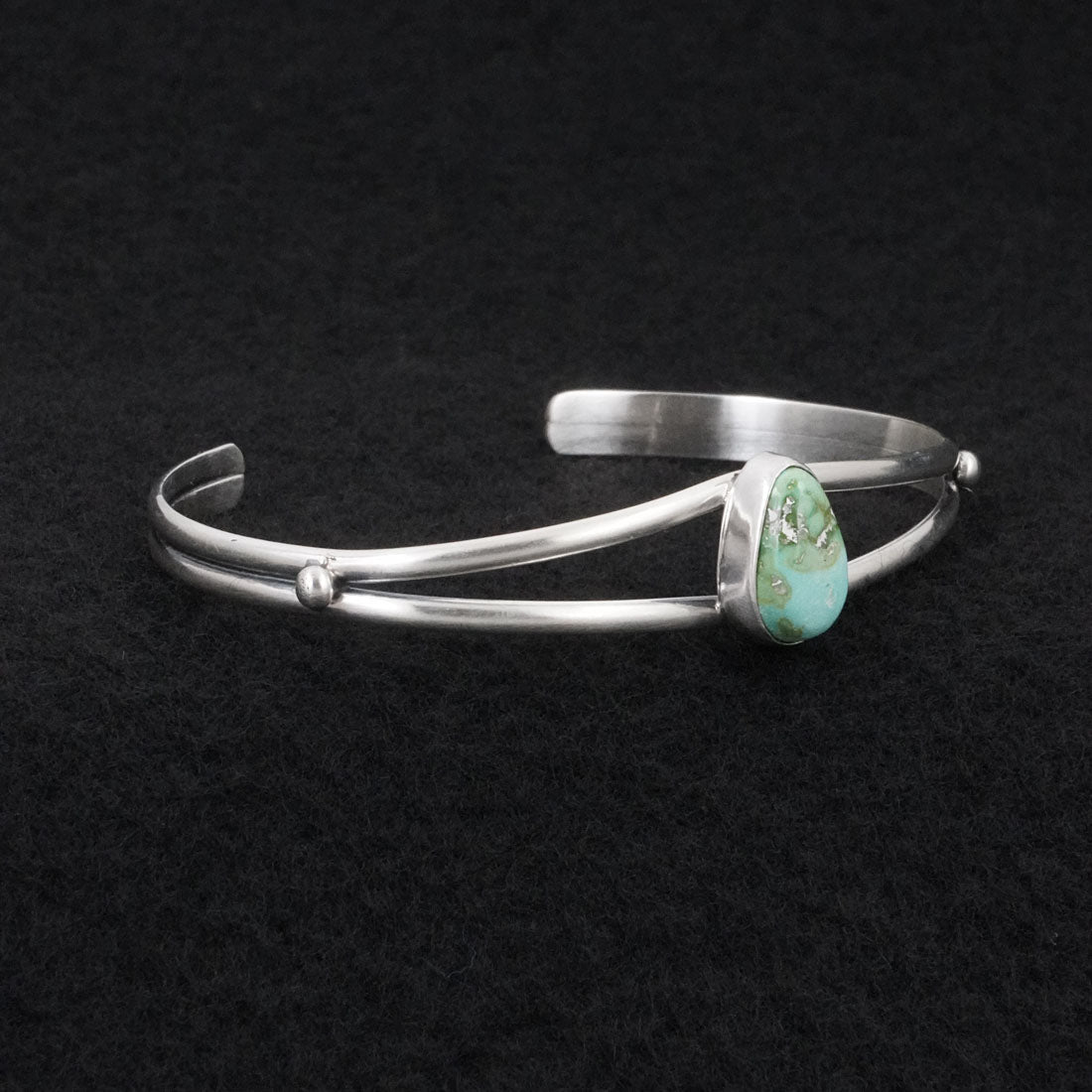 Rosemary Saunders Turquoise & Sterling Silver Bracelet