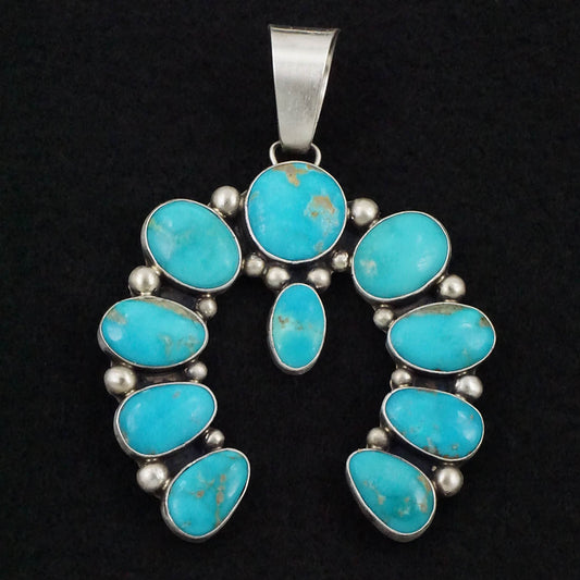 Kathleen Livingston Turquoise & Sterling Silver Pendant