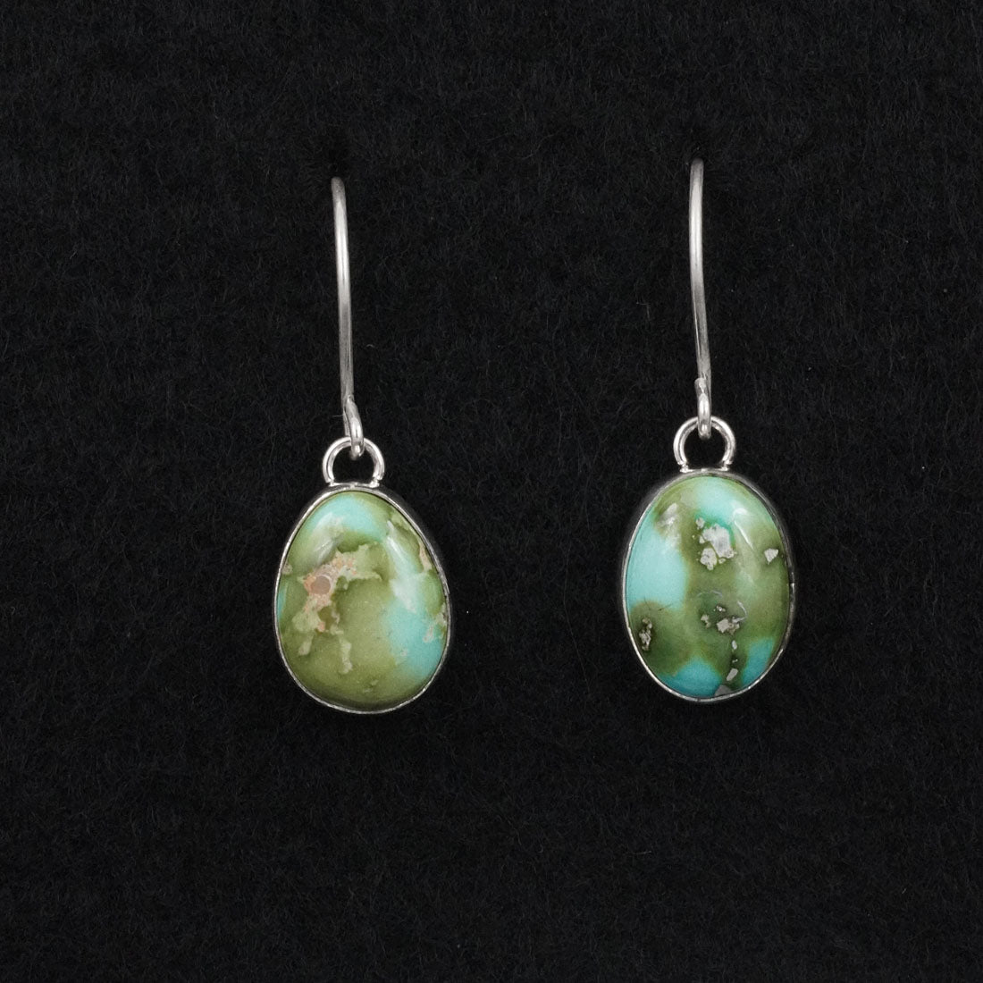 Eugene Gruber Turquoise & Sterling Silver Earrings