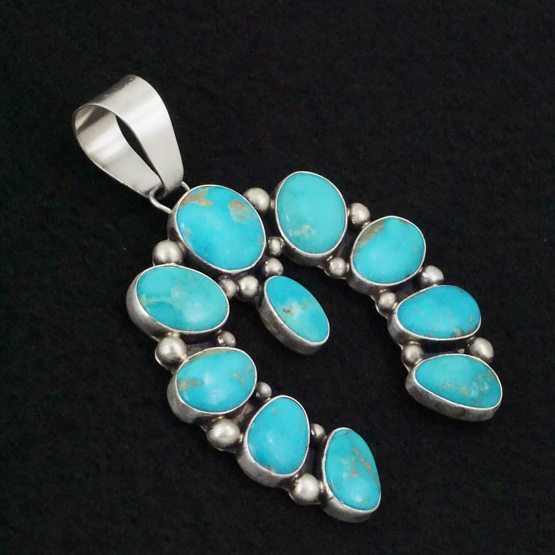 Kathleen Livingston Turquoise & Sterling Silver Pendant