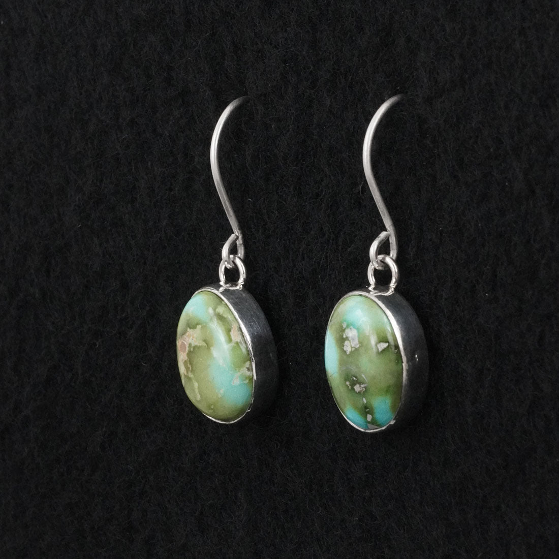 Eugene Gruber Turquoise & Sterling Silver Earrings