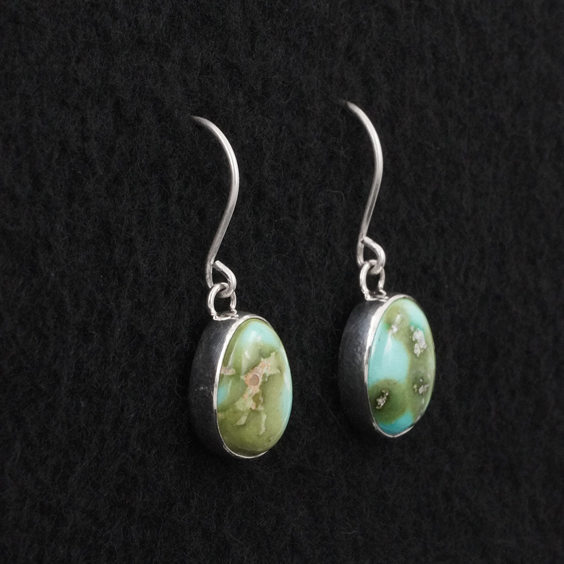 Eugene Gruber Turquoise & Sterling Silver Earrings