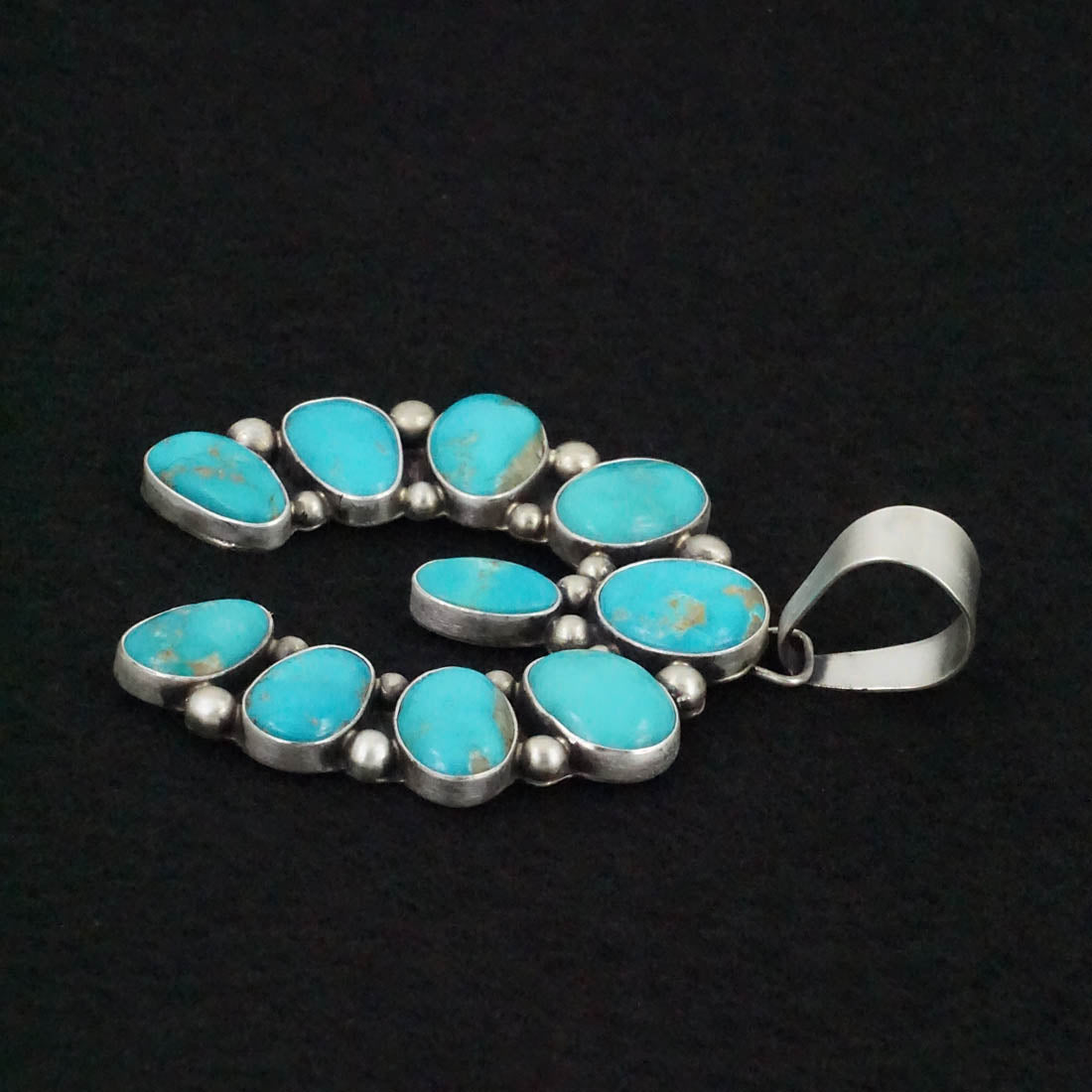 Kathleen Livingston Turquoise & Sterling Silver Pendant