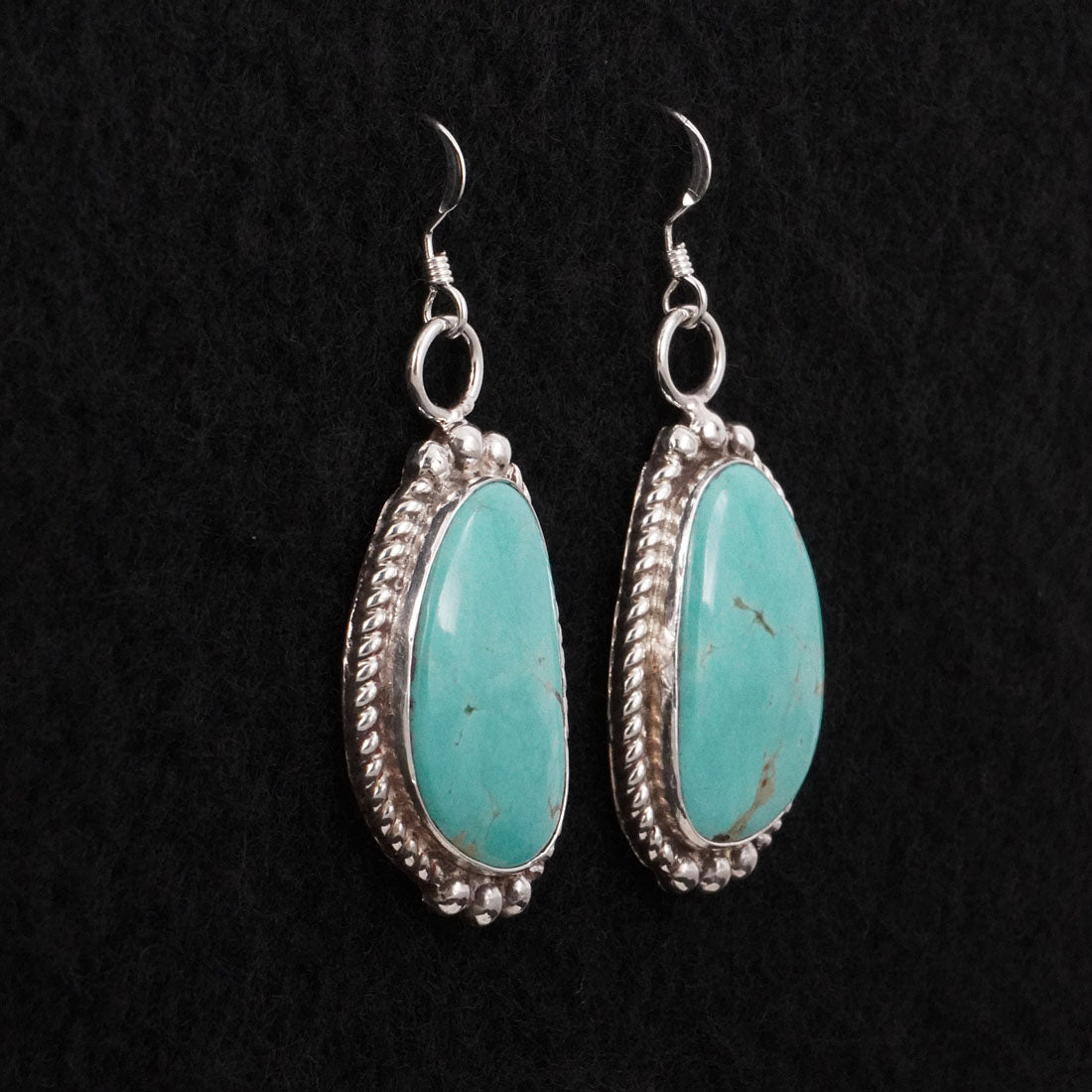 Antwone Brown Turquoise & Sterling Silver Earrings