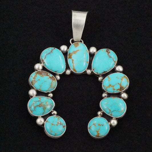 Kathleen Livingston Turquoise & Sterling Silver Pendant