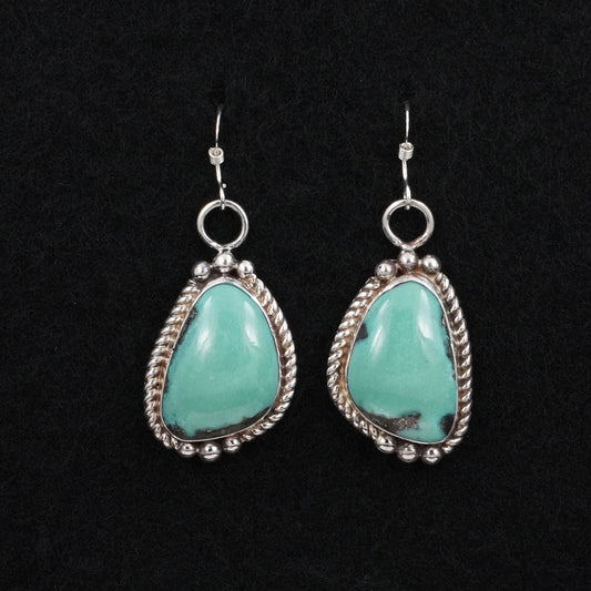 Antwone Brown Turquoise & Sterling Silver Earrings