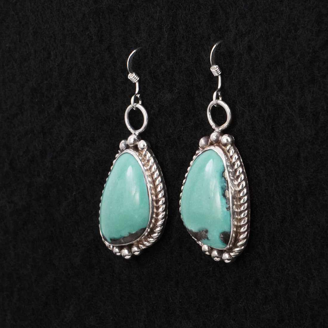 Antwone Brown Turquoise & Sterling Silver Earrings