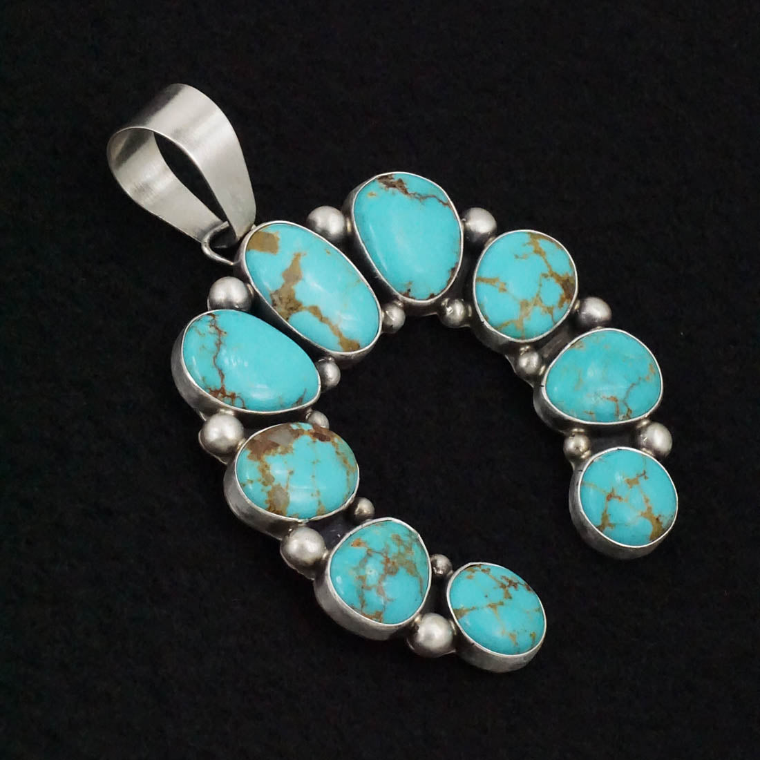 Kathleen Livingston Turquoise & Sterling Silver Pendant