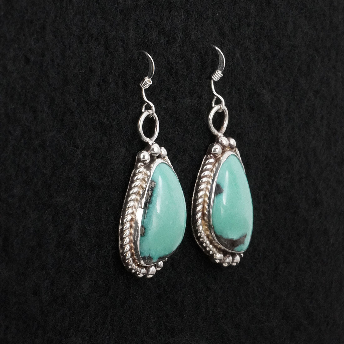 Antwone Brown Turquoise & Sterling Silver Earrings