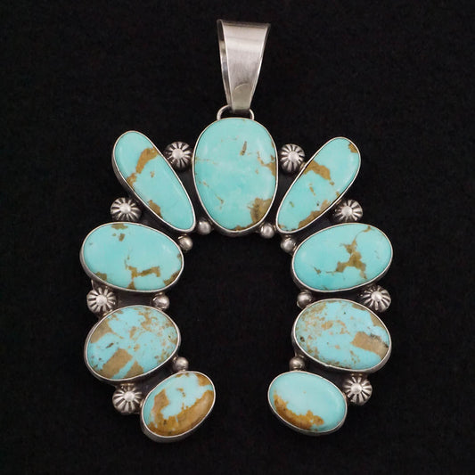 Kathleen Livingston Turquoise & Sterling Silver Pendant