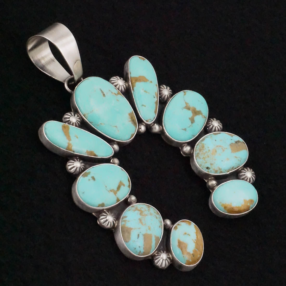 Kathleen Livingston Turquoise & Sterling Silver Pendant