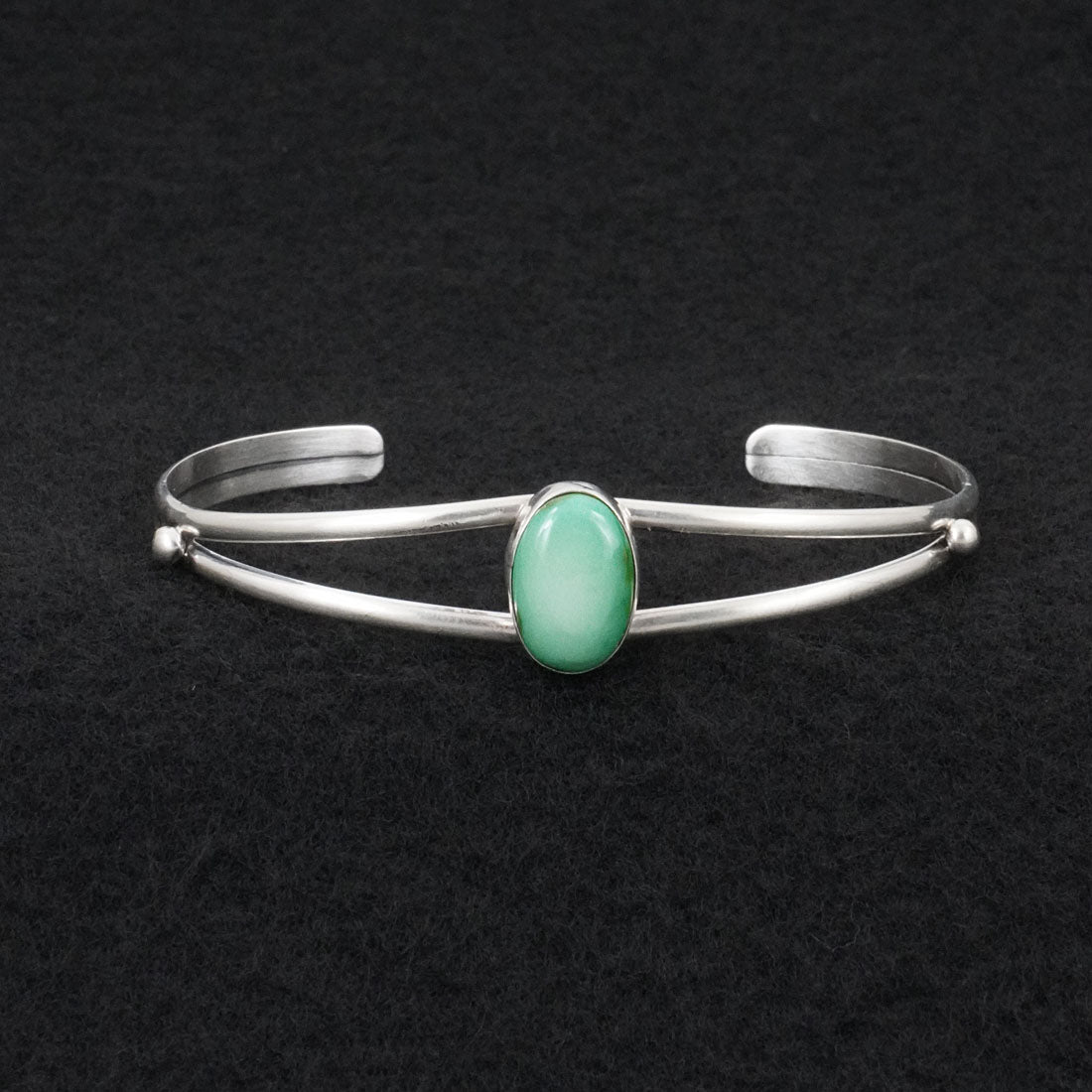 Rosemary Saunders Turquoise & Sterling Silver Bracelet