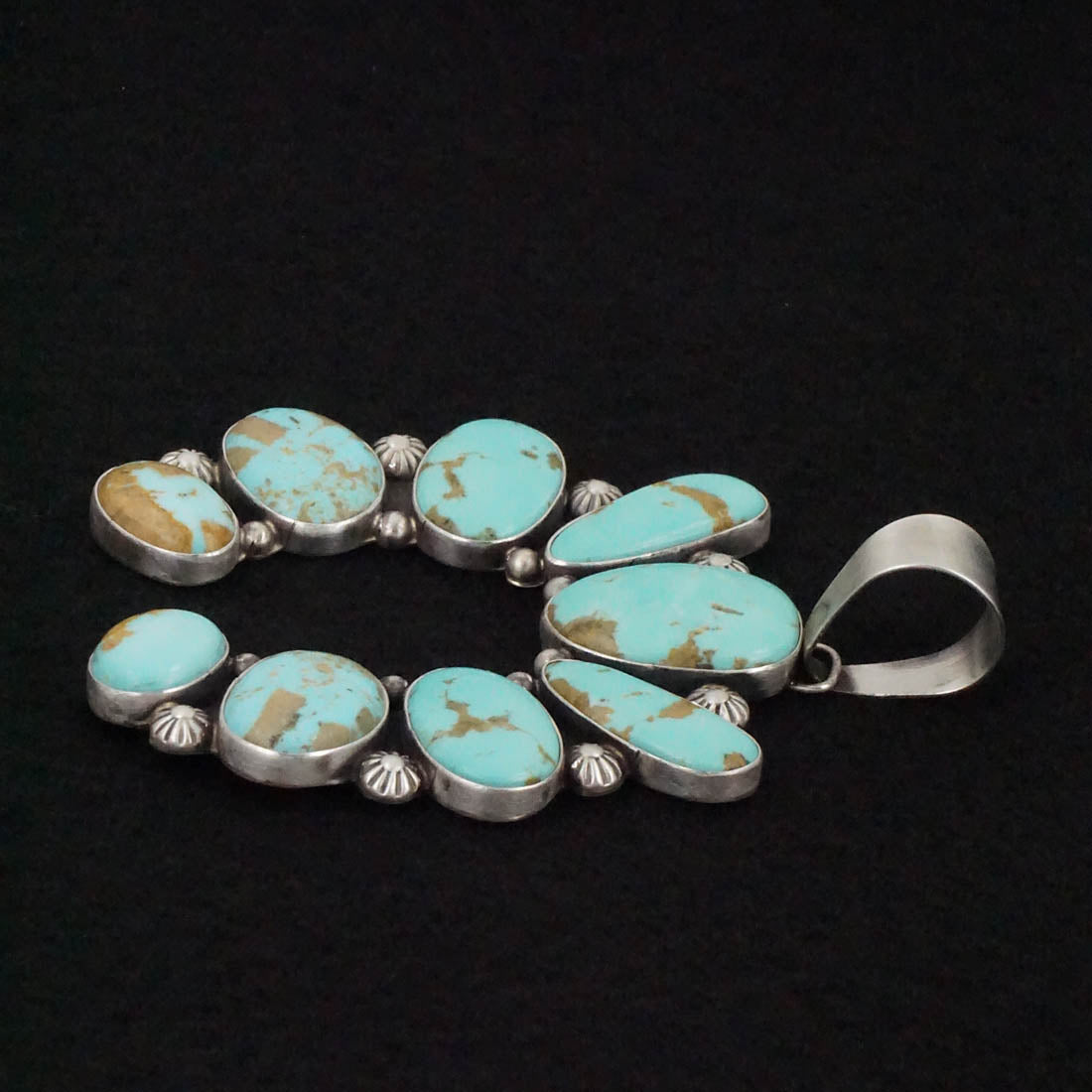 Kathleen Livingston Turquoise & Sterling Silver Pendant