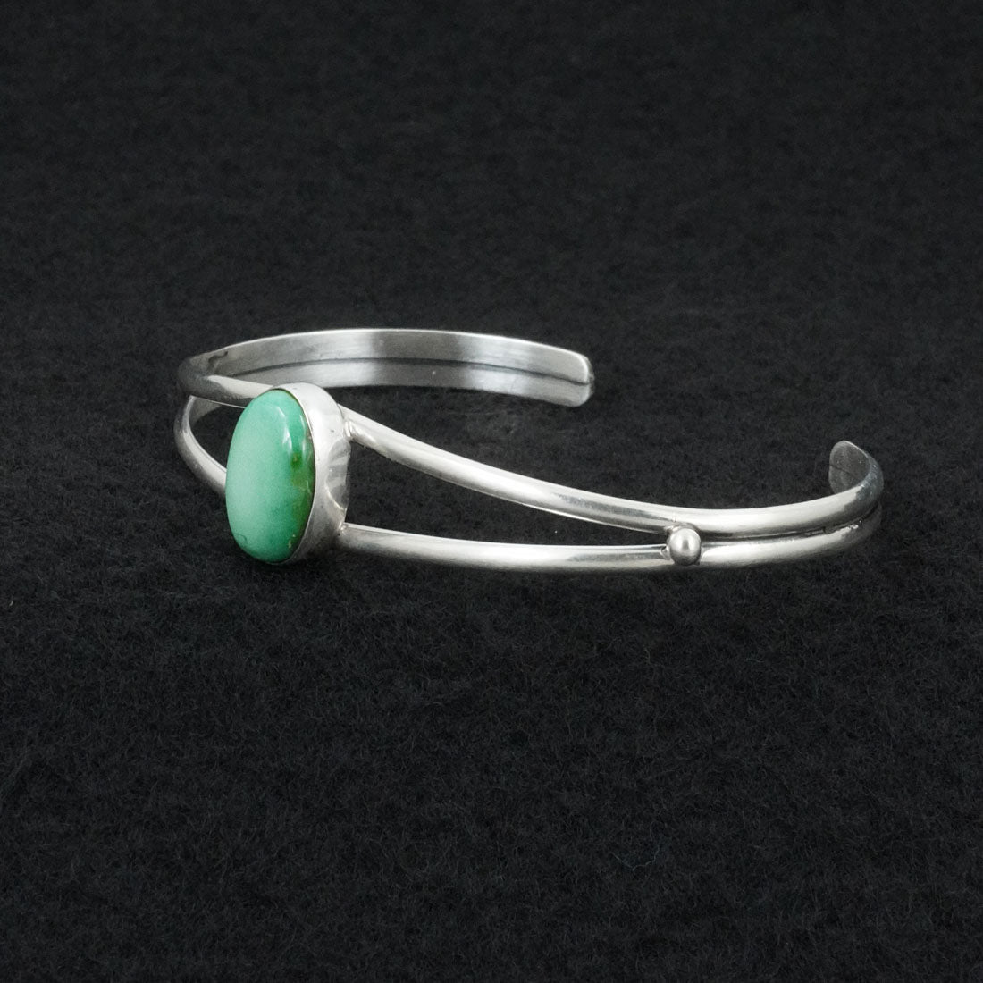 Rosemary Saunders Turquoise & Sterling Silver Bracelet