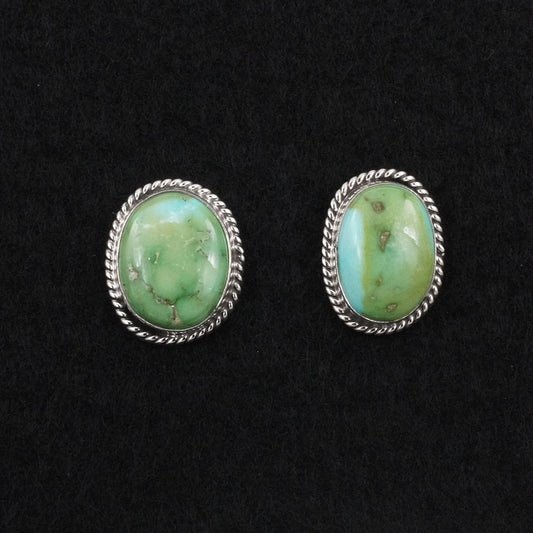 Eugene Gruber Turquoise & Sterling Silver Earrings