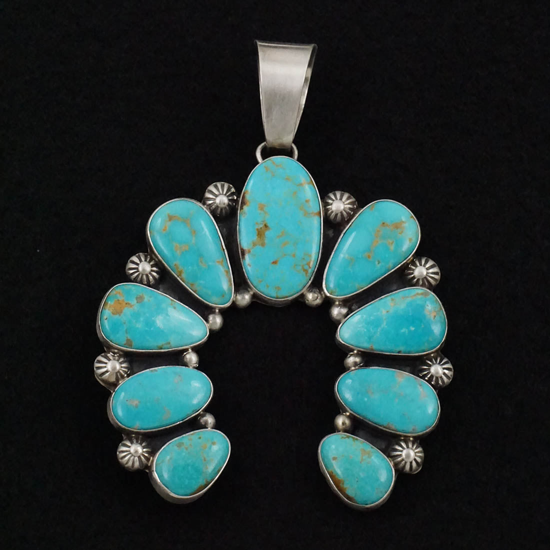 Kathleen Livingston Turquoise & Sterling Silver Pendant