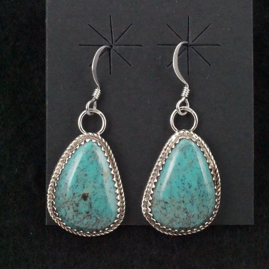 Ernest Hawthorne Turquoise & Sterling Silver Earrings