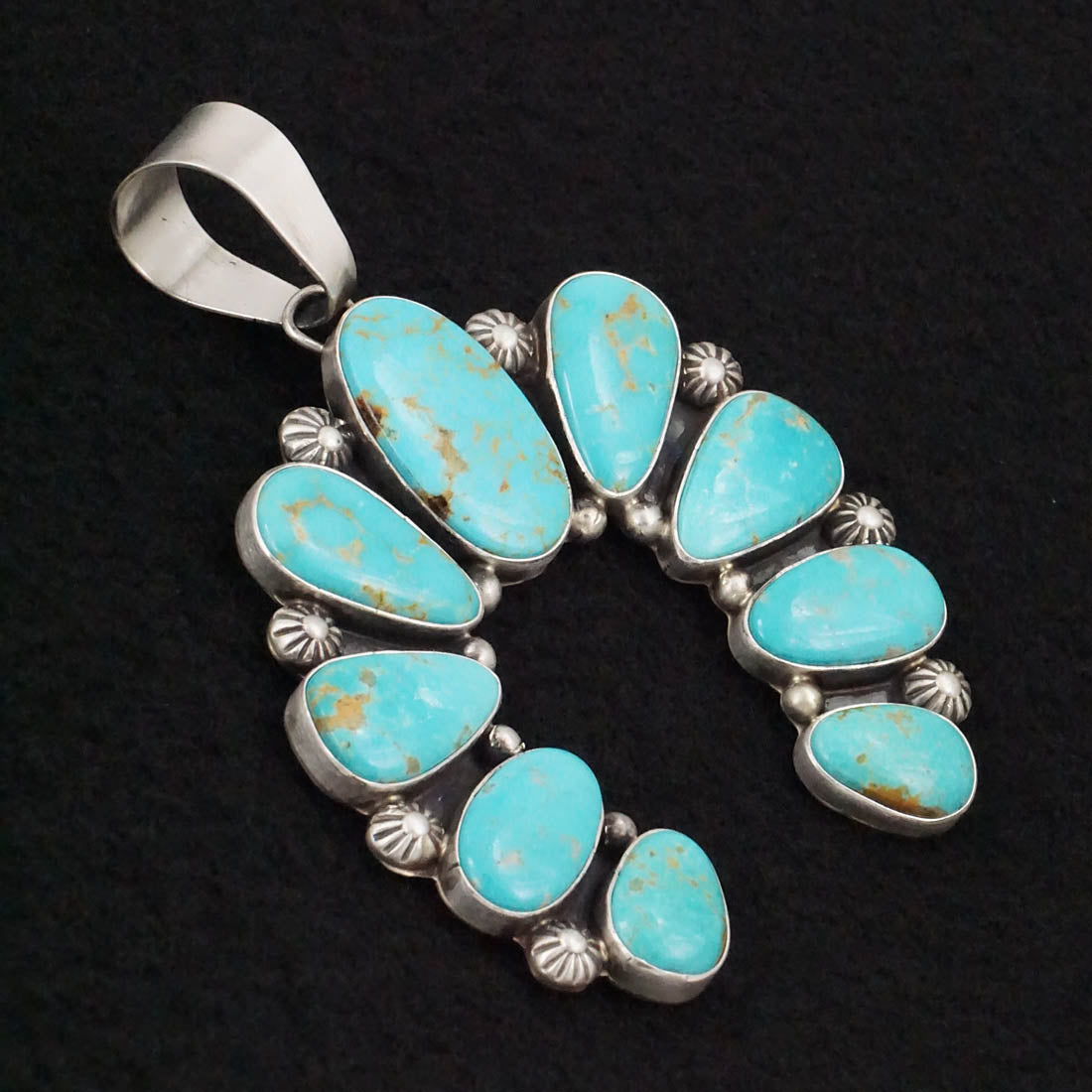 Kathleen Livingston Turquoise & Sterling Silver Pendant