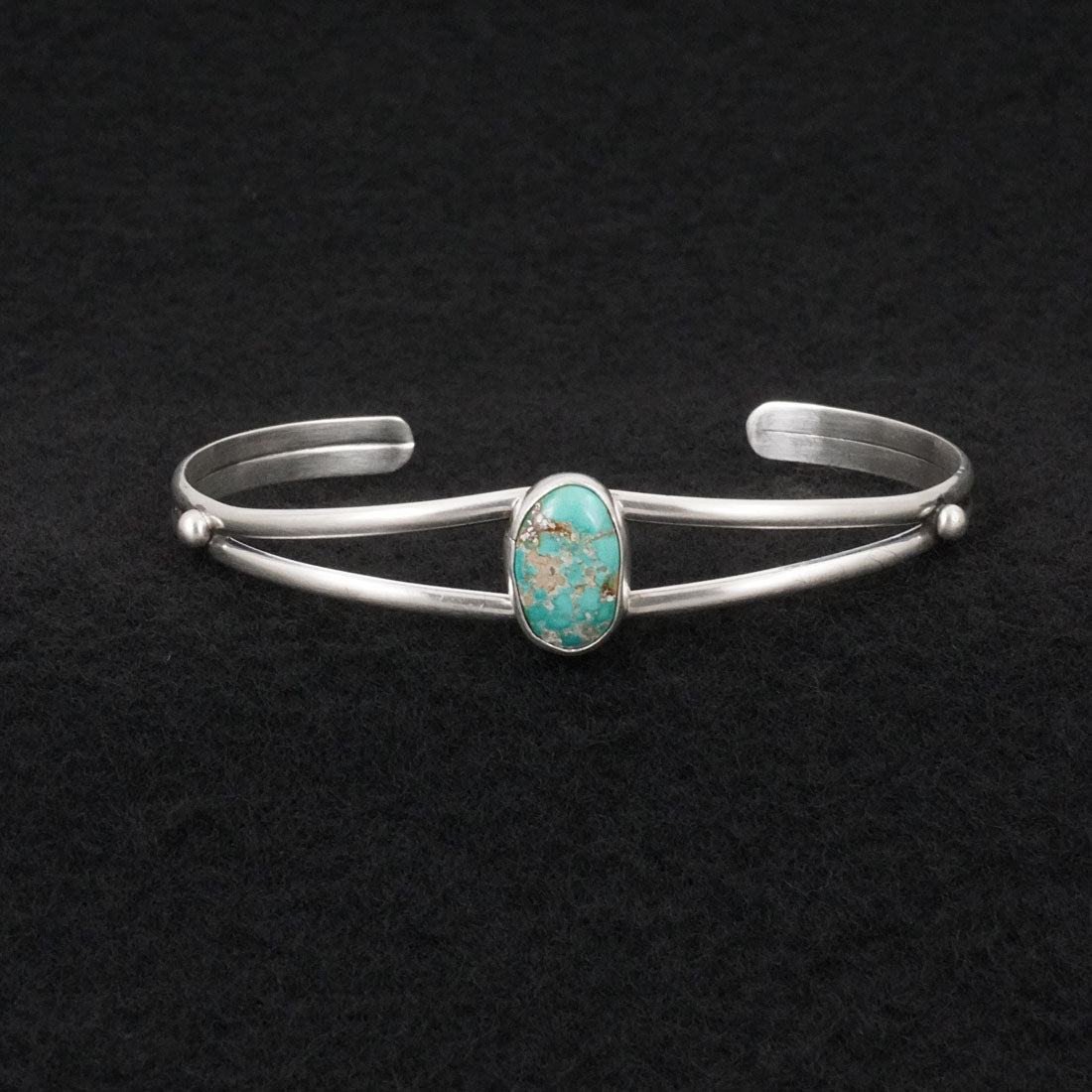 Rosemary Saunders Turquoise & Sterling Silver Bracelet