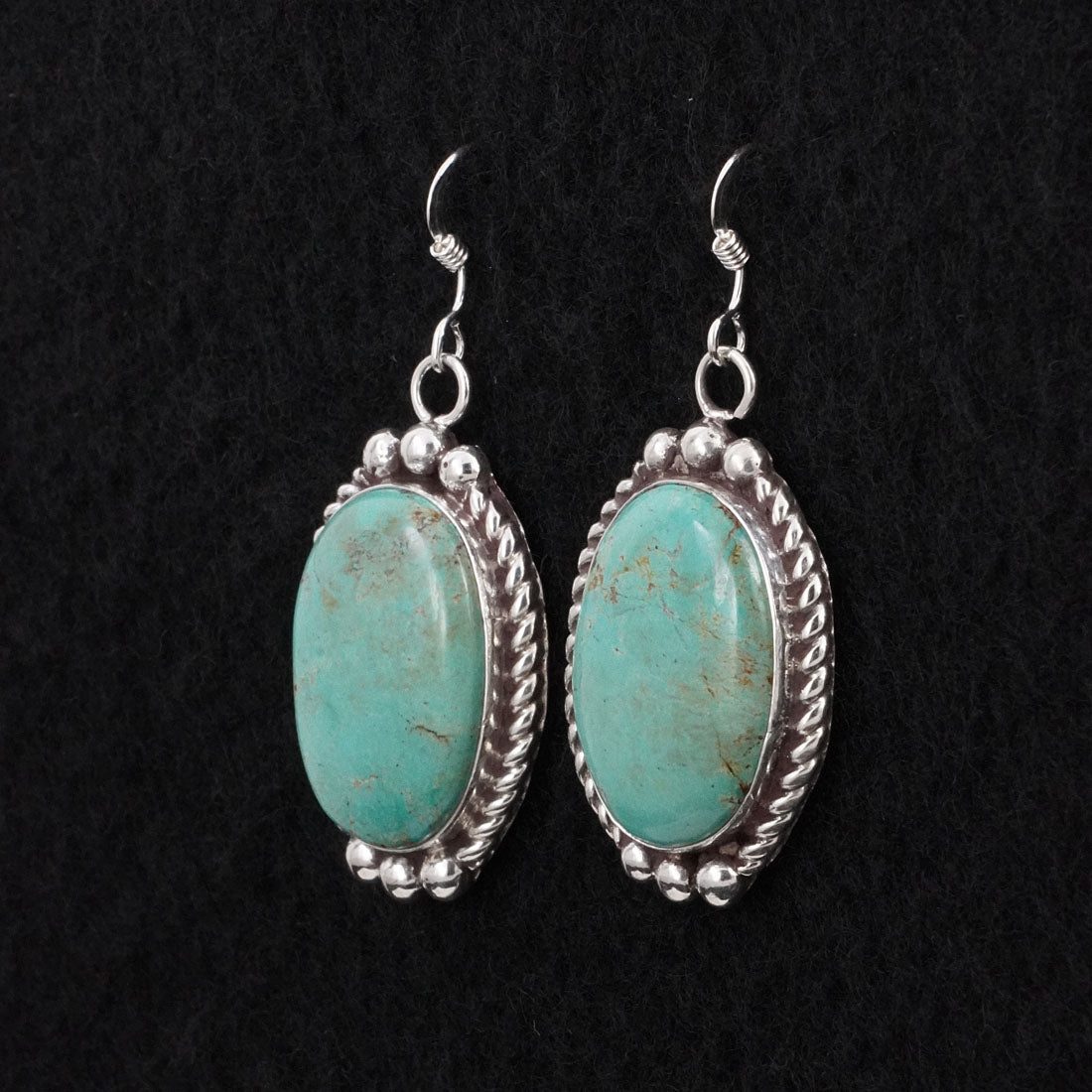 Antwone Brown Turquoise & Sterling Silver Earrings