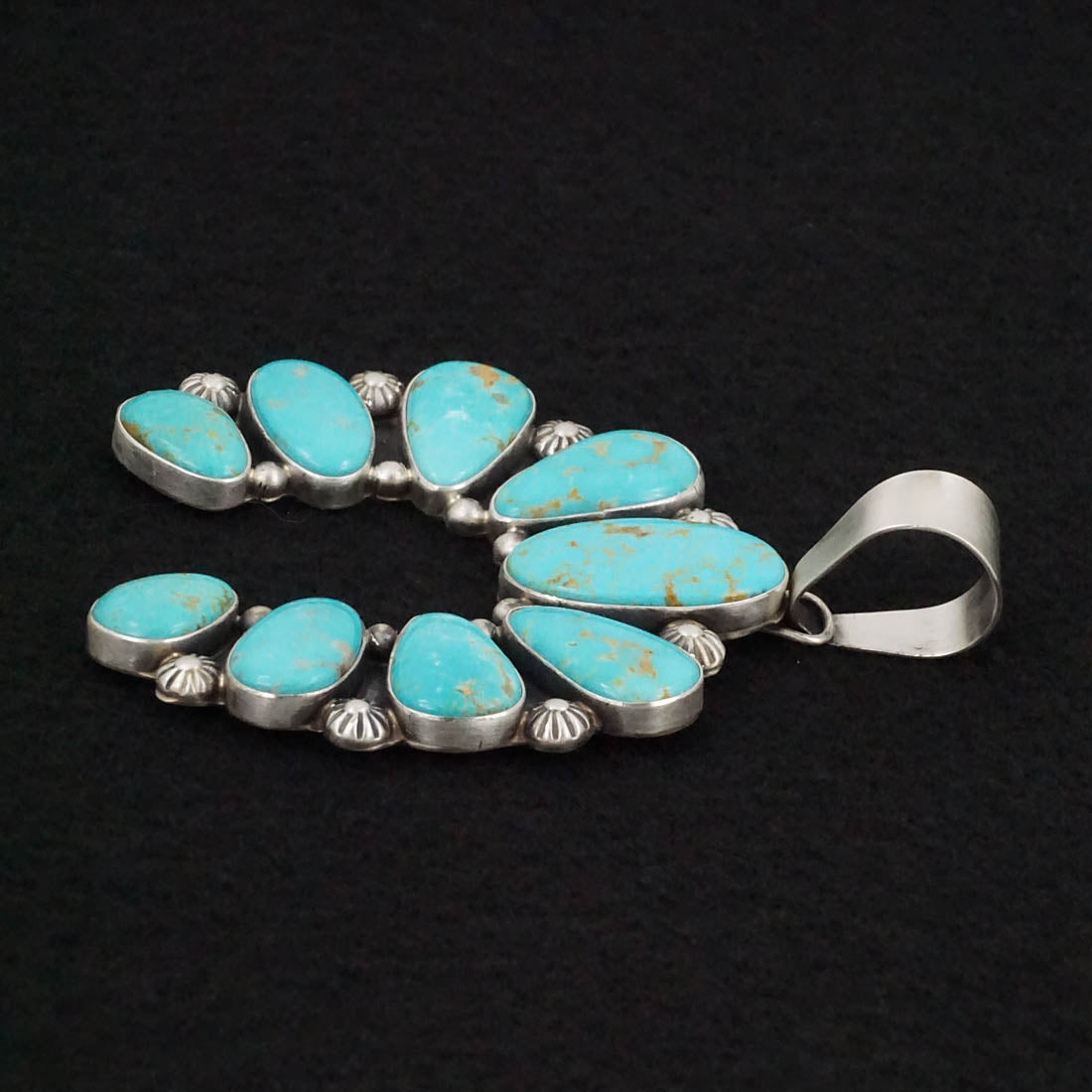 Kathleen Livingston Turquoise & Sterling Silver Pendant