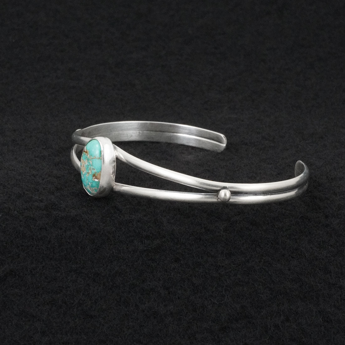 Rosemary Saunders Turquoise & Sterling Silver Bracelet
