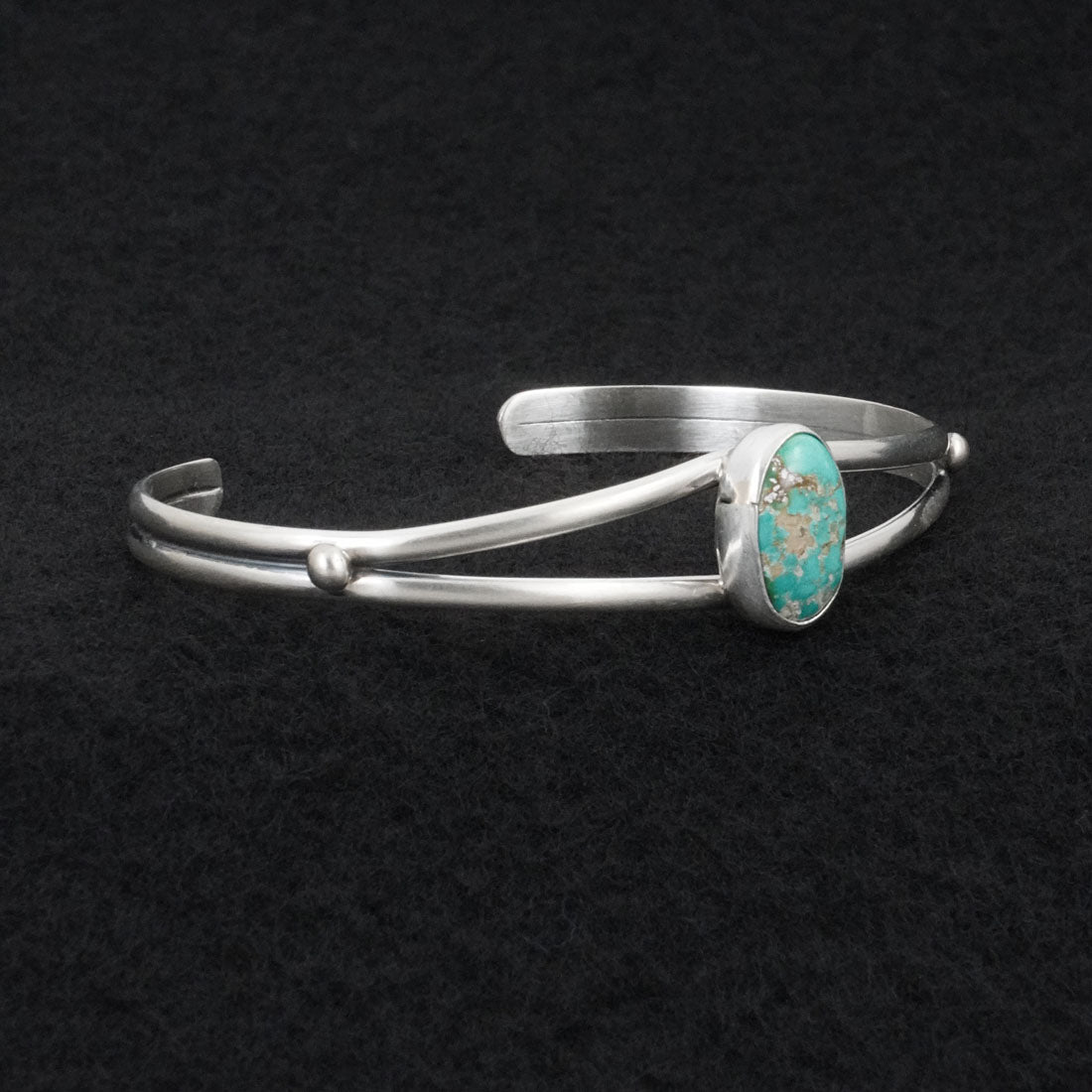Rosemary Saunders Turquoise & Sterling Silver Bracelet