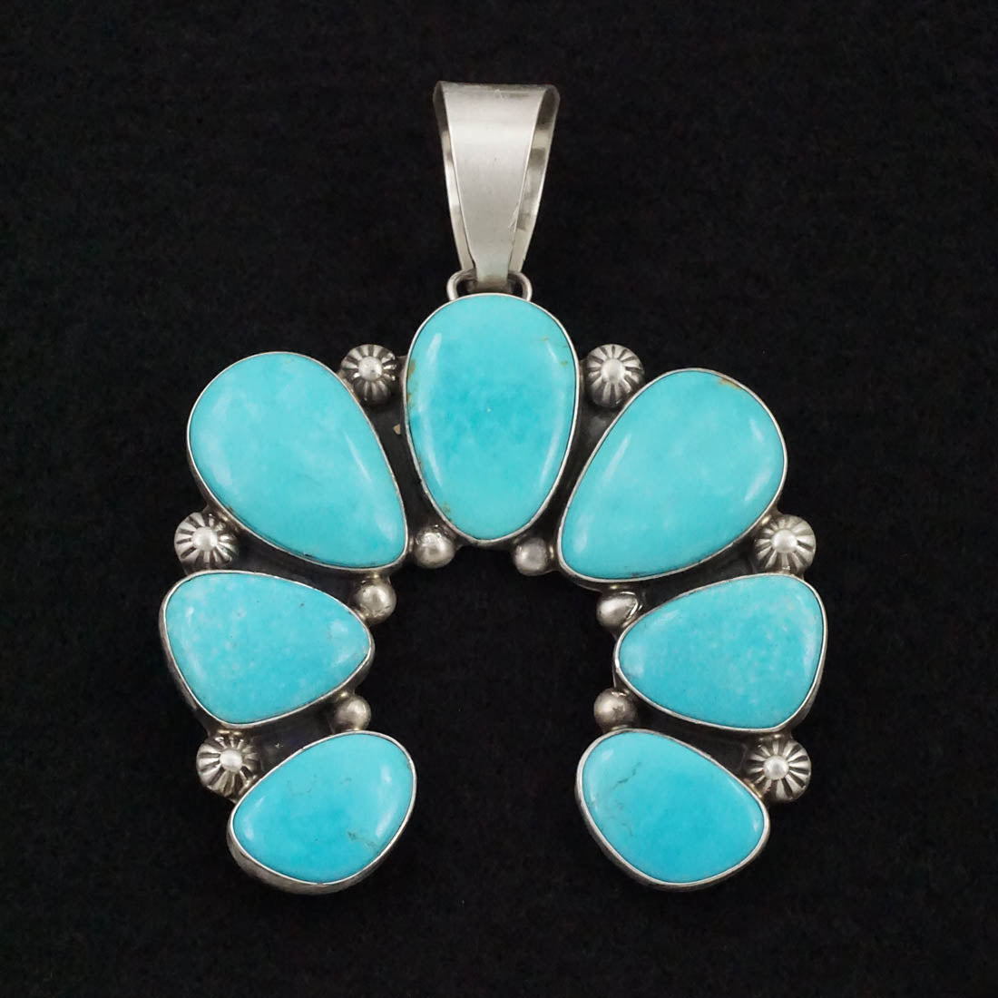 Kathleen Livingston Turquoise & Sterling Silver Pendant