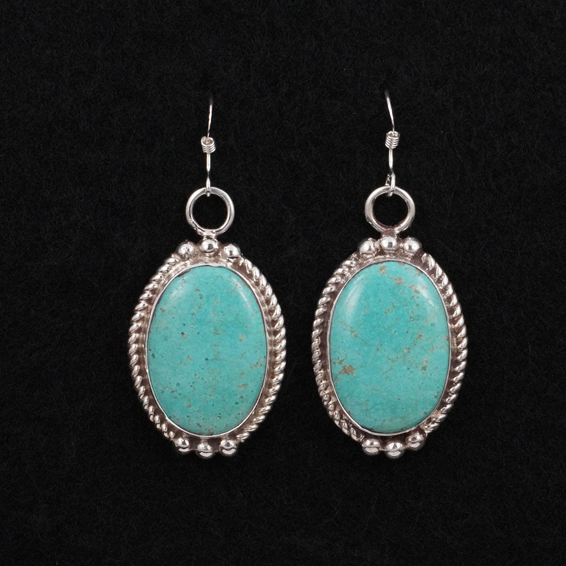 Antwone Brown Turquoise & Sterling Silver Earrings
