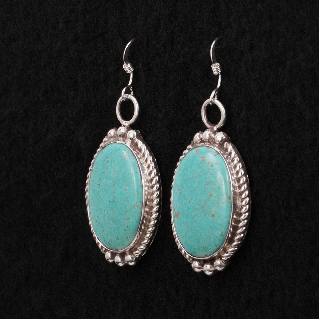 Antwone Brown Turquoise & Sterling Silver Earrings