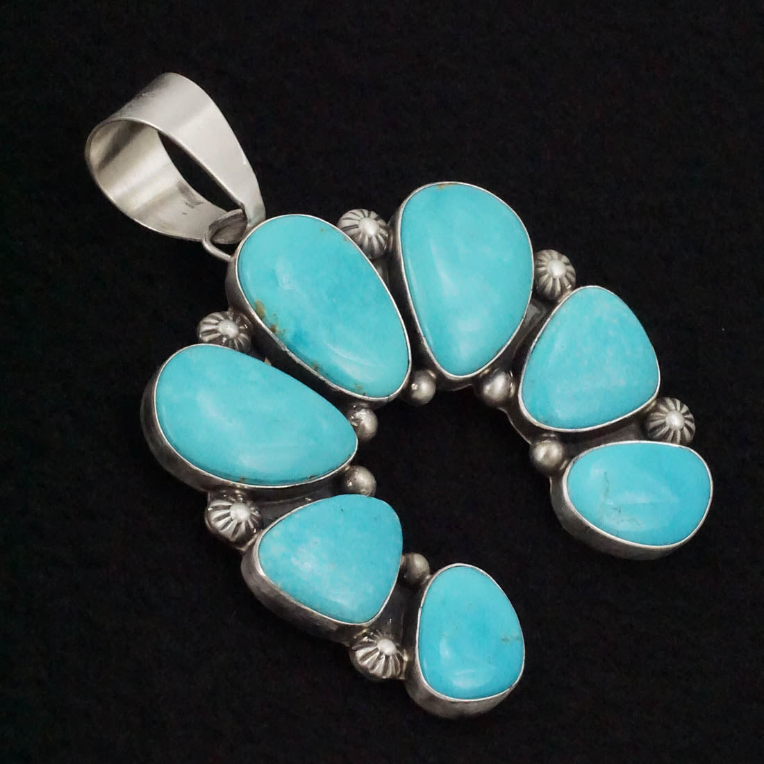 Kathleen Livingston Turquoise & Sterling Silver Pendant