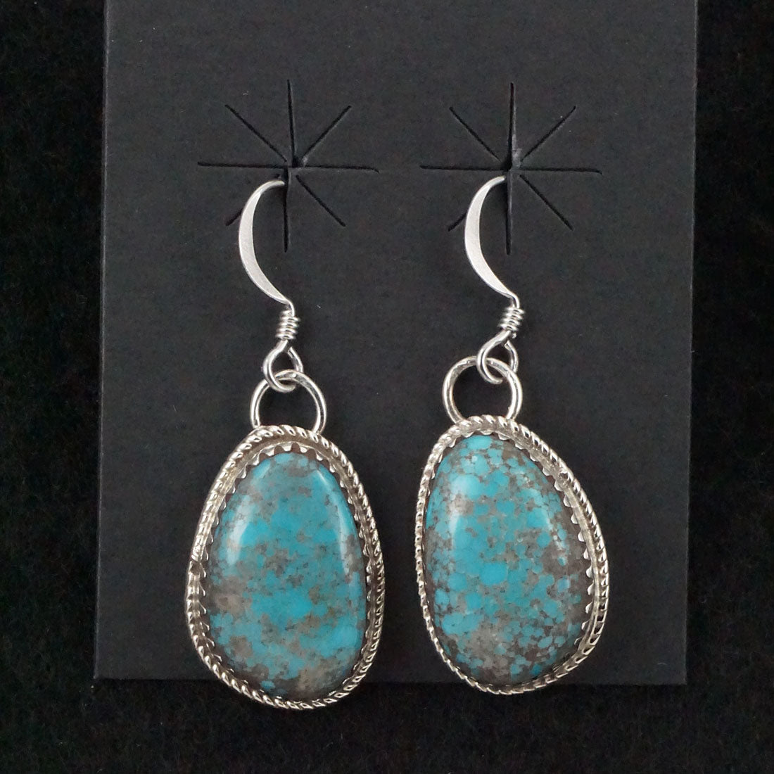 Ernest Hawthorne Turquoise & Sterling Silver Earrings