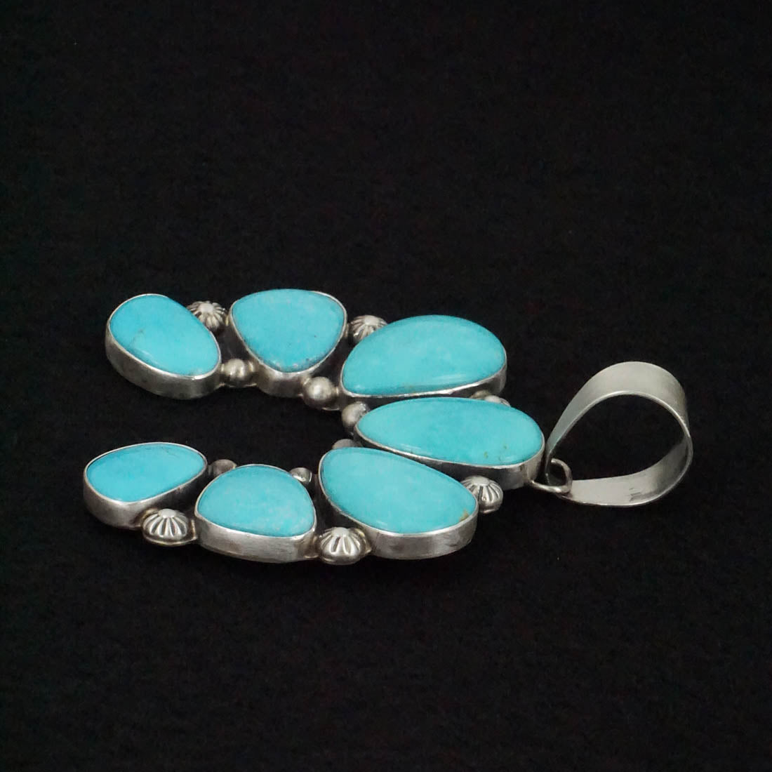 Kathleen Livingston Turquoise & Sterling Silver Pendant