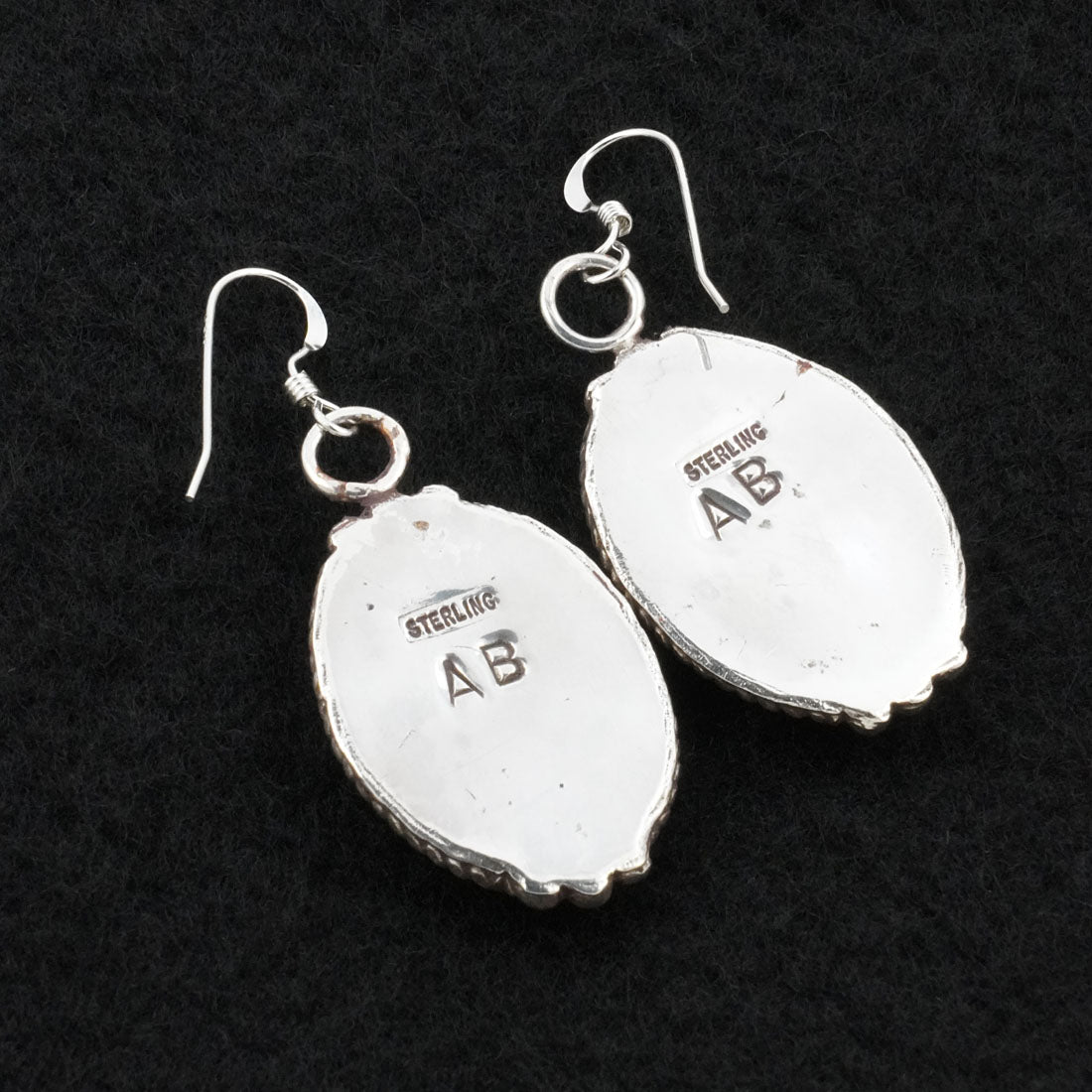 Antwone Brown Turquoise & Sterling Silver Earrings