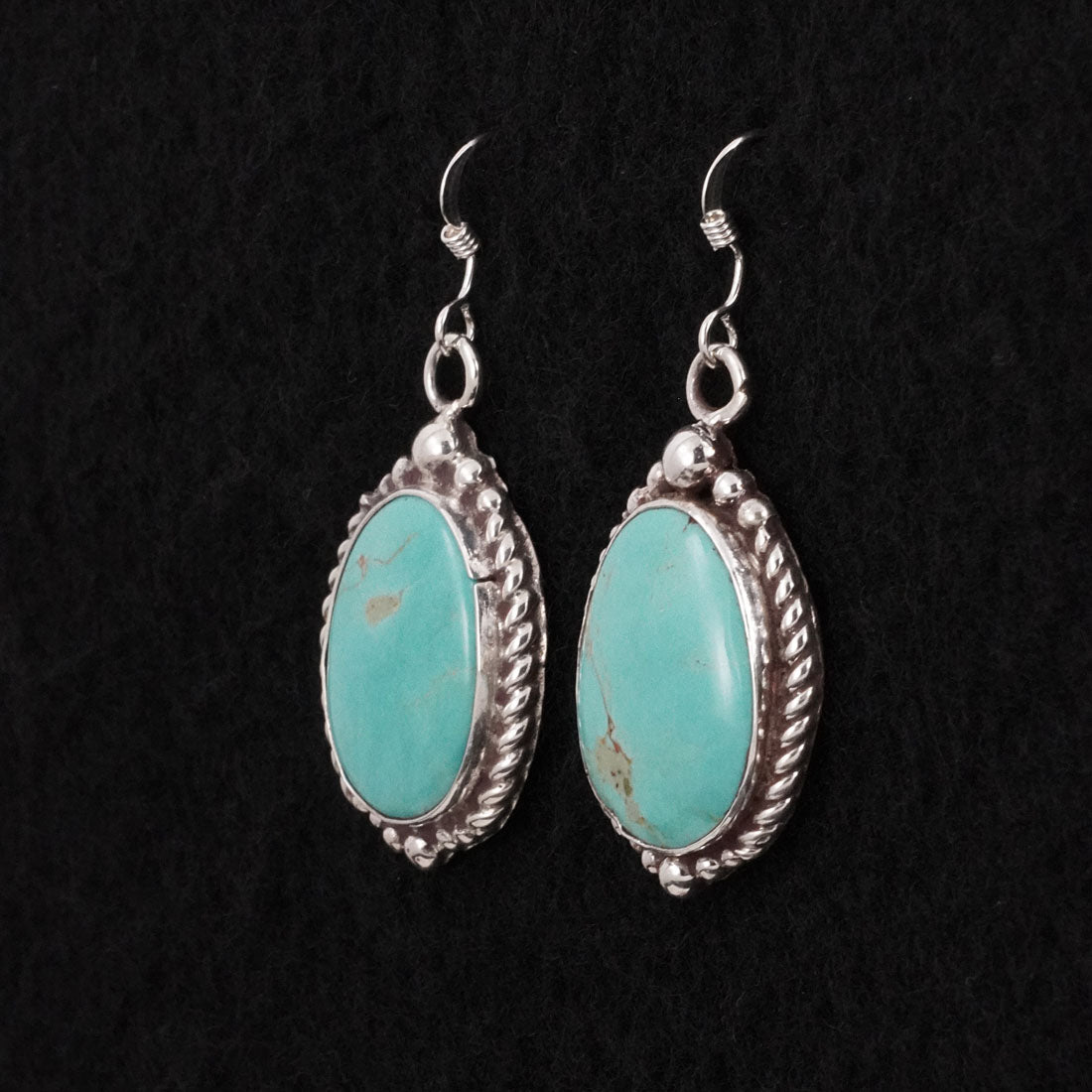 Antwone Brown Turquoise & Sterling Silver Earrings