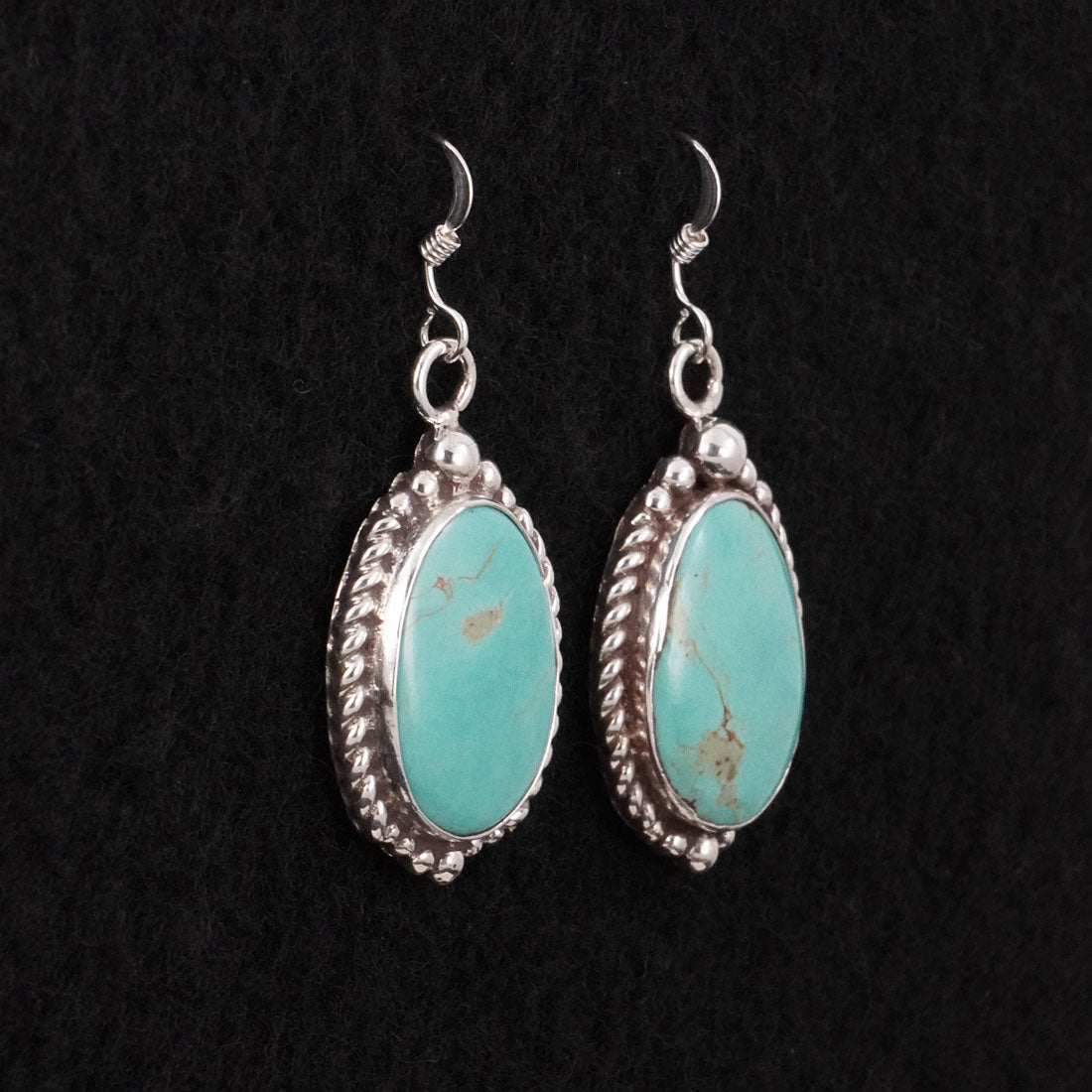 Antwone Brown Turquoise & Sterling Silver Earrings