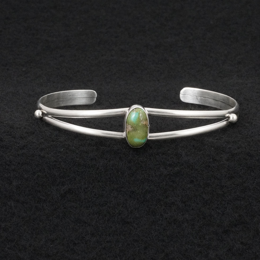 Rosemary Saunders Turquoise & Sterling Silver Bracelet