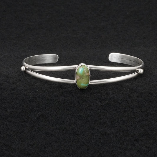 Rosemary Saunders Turquoise & Sterling Silver Bracelet