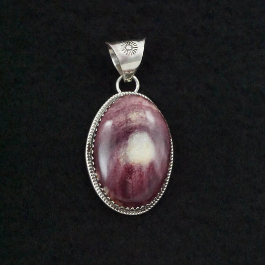 Ernest Hawthorne Spiny Oyster & Sterling Silver Pendant