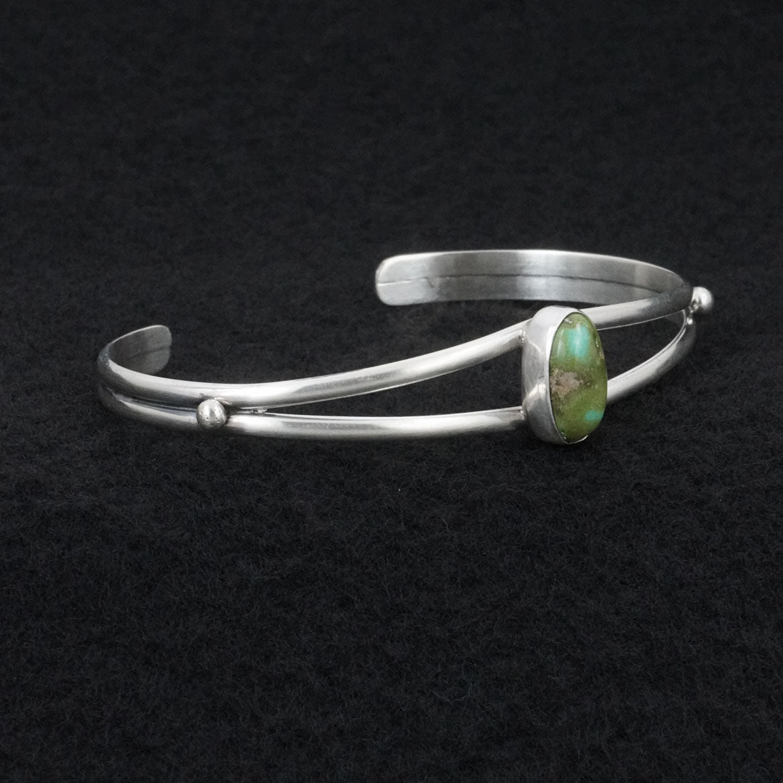 Rosemary Saunders Turquoise & Sterling Silver Bracelet