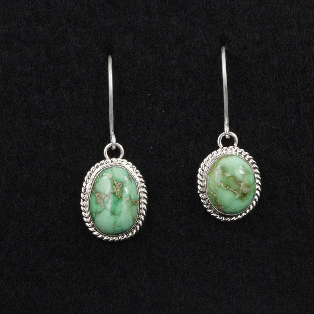 Eugene Gruber Turquoise & Sterling Silver Earrings