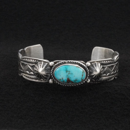 Tillie Jon Turquoise & Sterling Silver Bracelet