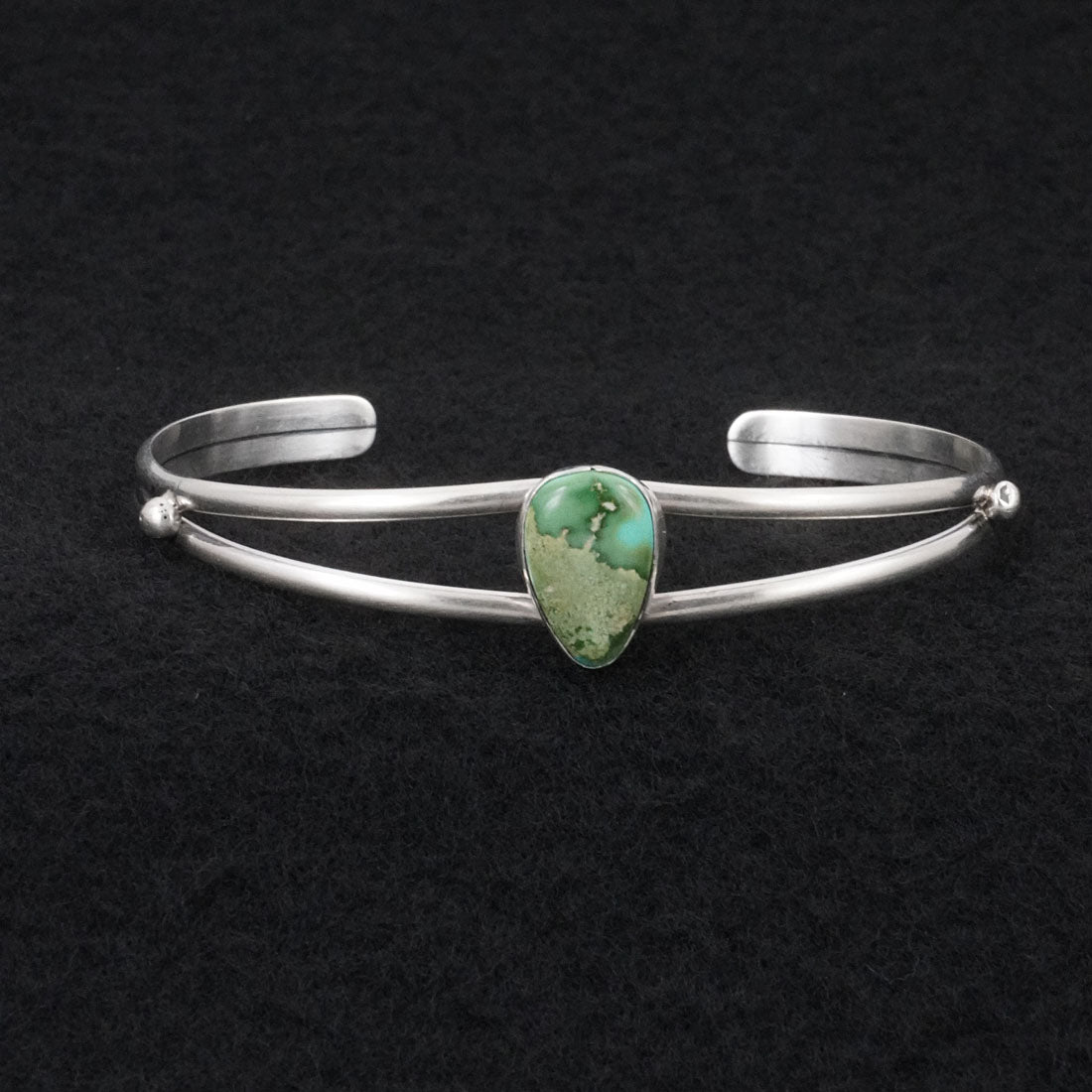 Rosemary Saunders Turquoise & Sterling Silver Bracelet