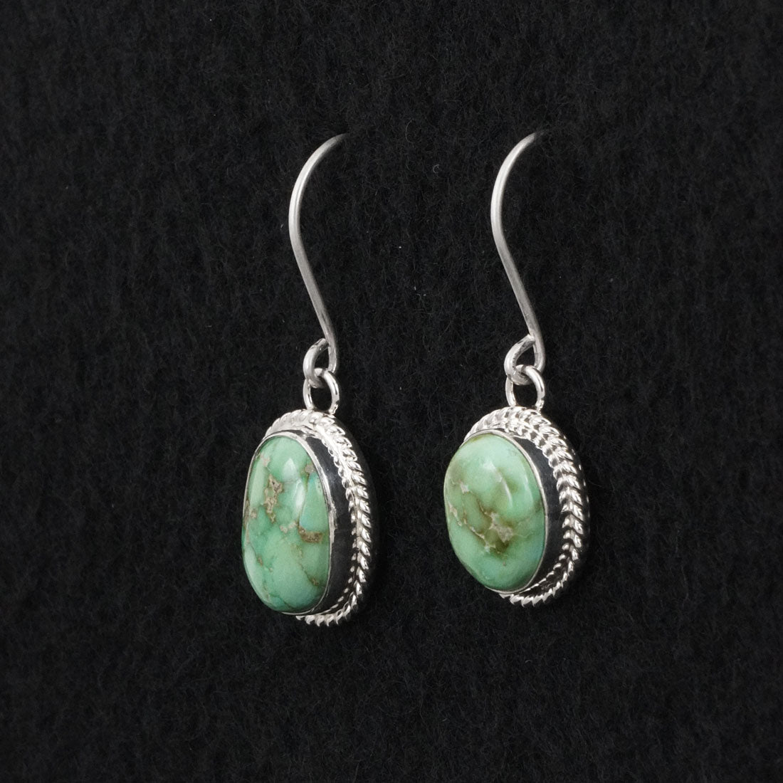 Eugene Gruber Turquoise & Sterling Silver Earrings