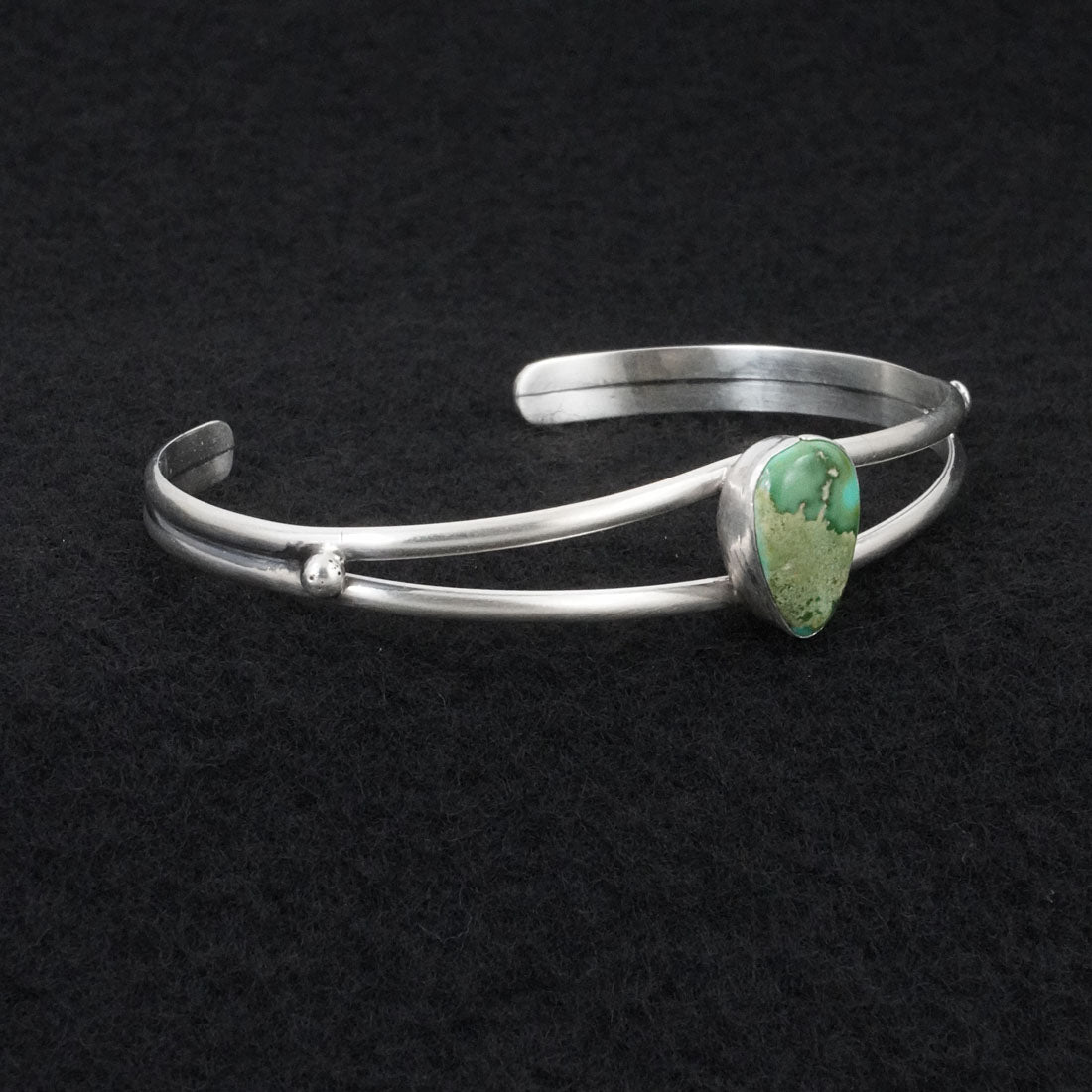 Rosemary Saunders Turquoise & Sterling Silver Bracelet