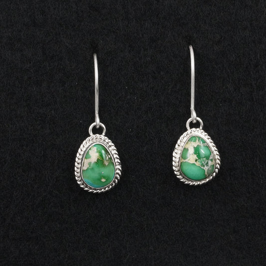 Eugene Gruber Turquoise & Sterling Silver Earrings