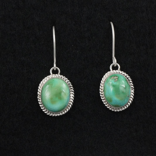Eugene Gruber Turquoise & Sterling Silver Earrings