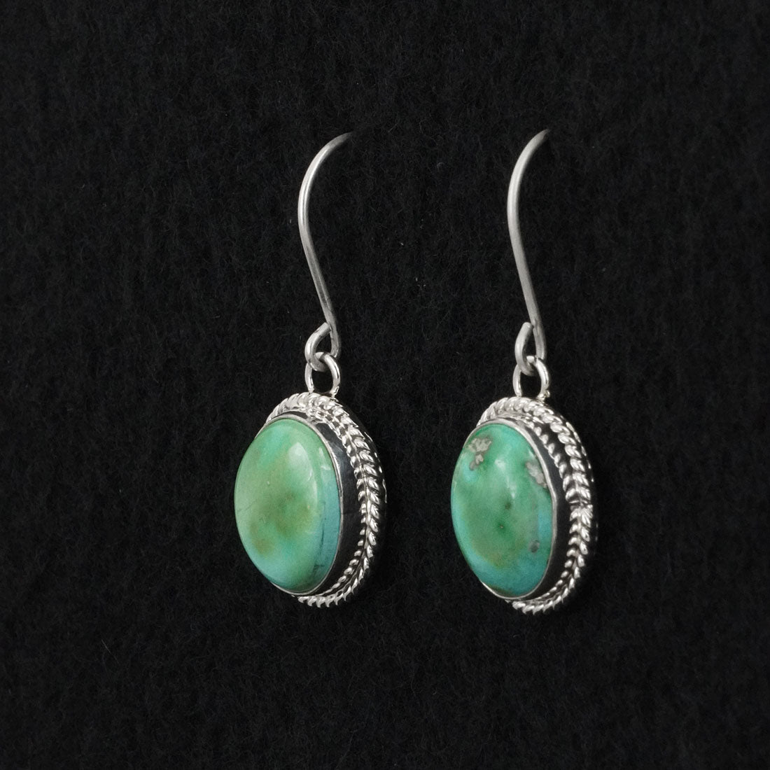 Eugene Gruber Turquoise & Sterling Silver Earrings